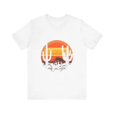 Retro Desert Sunset T-Shirt