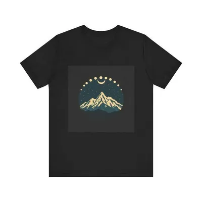 Celestial Mountain Moon T-Shirt