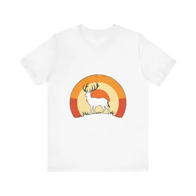 Retro Wildlife Silhouette T-Shirt