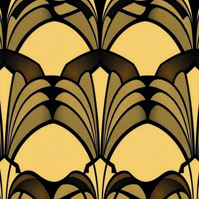 Art Deco Geometric Pattern Printable Wall Art