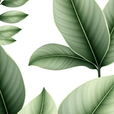Sage Green Botanical Leaves Printable Wall Art
